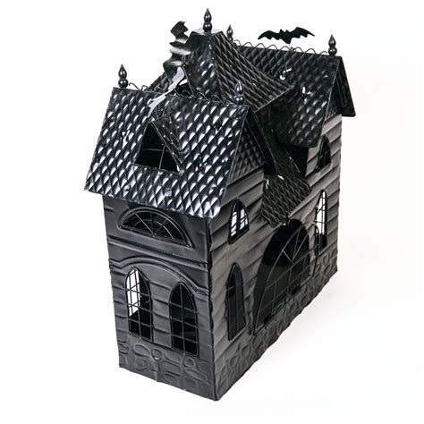 target haunted house castle candleholder tealight metal|Tealight Candle Holder .